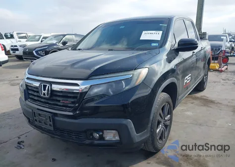 2019 Honda Ridgeline Sport from USA, damaged, VIN 5FPYK3F15KB029665